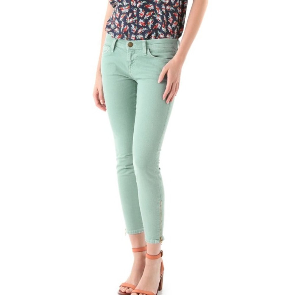 Current/Elliot The Zip Stiletto Jeans 0 / 26 #3434 - Picture 1 of 8
